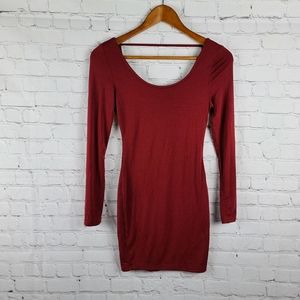 Tobi Bodycon Red Dress Sz XS.